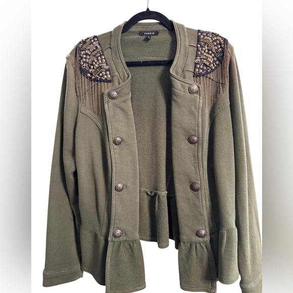 torrid Jackets & Blazers - Torrid Military Jacket Steampunk Plus